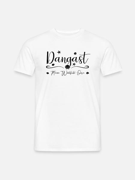 Meine Wohlfühl-Oase Nordseebad Dangast - Männer T-Shirt - Weiß