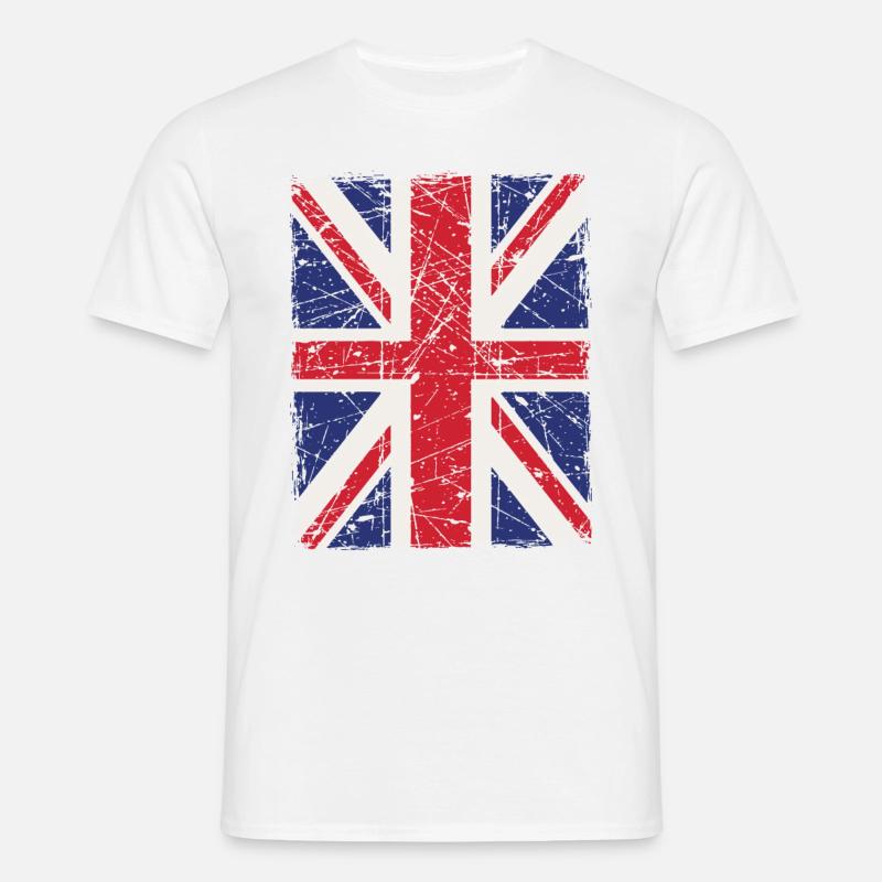 Union Jack - Men's T-Shirt - white