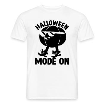 Mode Halloween sur I Drôle de citrouille d’Halloween - T-shirt homme - blanc - Devant - AI Model Male 178 dark (178cm)