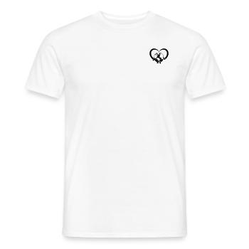 Astronomie Voyage spatial Planètes Aérospatiale Drôle Pla - T-shirt homme - blanc - Devant - AI Model Male 178 dark (178cm)