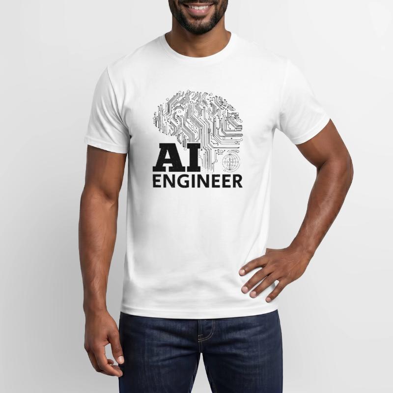 AI Engineer - Artificial Intelligence Engineer Männer T-Shirt