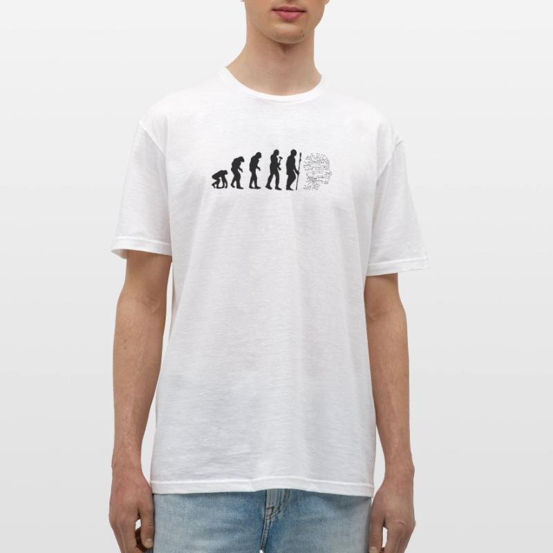 Artificial Intelligence Evolution Artificial Intel Männer T-Shirt