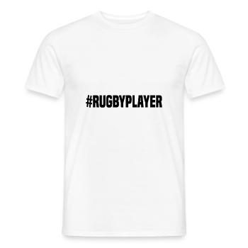 #RugbyPlayer - Rugby Player - Männer T-Shirt - Weiß - Vorne - AI Model Male 178 dark (178cm)
