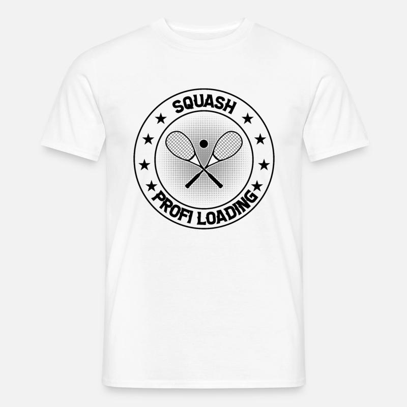 Squash profi loading - Squash Profi - Men's T-Shirt - white