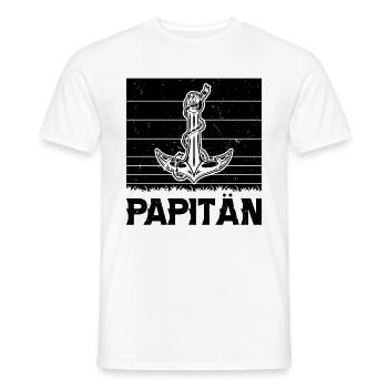 Father's Day Funny Father's Day Ideas Dad Daddy - Men's T-Shirt - white - Front - AI Model Male 178 dark (178cm)
