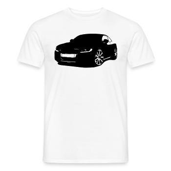 German Sportwaagen - Männer T-Shirt - Weiß - Vorne - AI Model Male 178 dark (178cm)