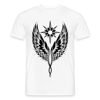 Angel Wing Angel Wing Archange - T-shirt homme - blanc - Devant - AI Model Male 178 dark (178cm)