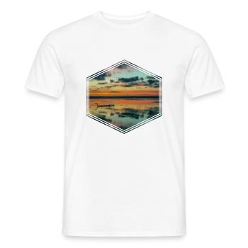 Retro - Men's T-Shirt - white - Front - AI Model Male 178 dark (178cm)