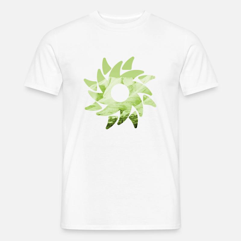 Berg - Männer T-Shirt - Weiß