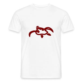 Turtle - Men's T-Shirt - white - Front - AI Model Male 178 dark (178cm)
