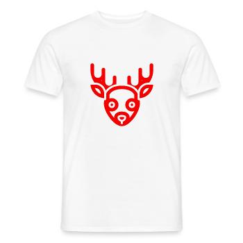 Rennais - T-shirt homme - blanc - Devant - AI Model Male 178 dark (178cm)