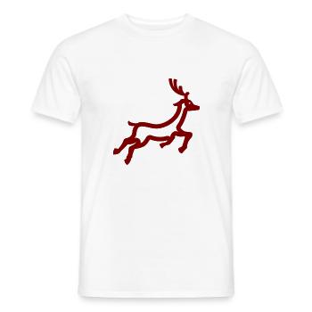 Rennais - T-shirt homme - blanc - Devant - AI Model Male 178 dark (178cm)