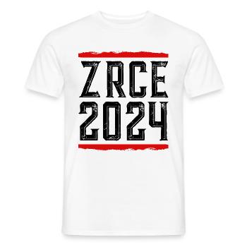 Zrce 2024 - Männer T-Shirt - Weiß - Vorne - AI Model Male 178 dark (178cm)