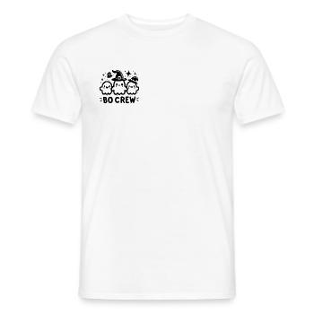 Haunted Troupe / Bo Crew for Halloween - Men's T-Shirt - white - Front - AI Model Male 178 dark (178cm)