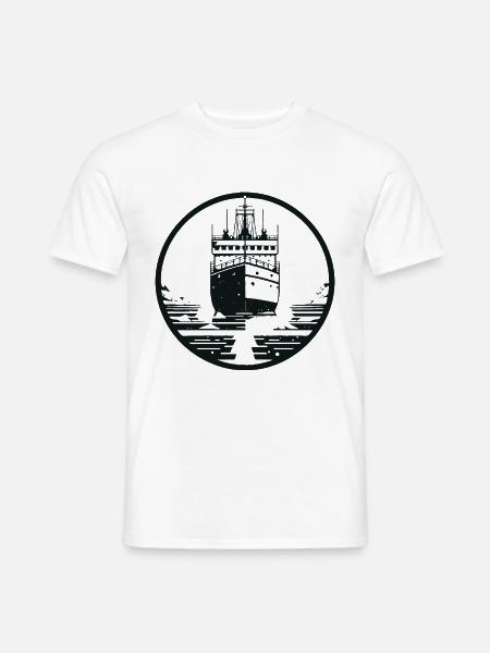 Eisbrecher Design für den Arktis und Polar Fan - Männer T-Shirt - Weiß