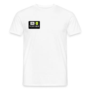 Strg Z: Die letzten 3 Stunden - Männer T-Shirt - Weiß - Vorne - AI Model Male 178 dark (178cm)