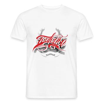 Toulouse - Männer T-Shirt - Weiß - Vorne - AI Model Male 178 dark (178cm)