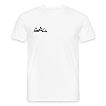 Chaos im Kopf, Stil im Kleiderschrank - Männer T-Shirt - Weiß - Vorne - AI Model Male 178 dark (178cm)