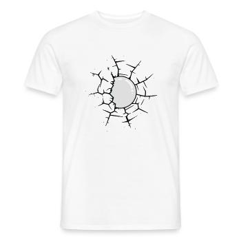 Billard Golf Ping-Pong Billard Billard Cadeau - T-shirt homme - blanc - Devant - AI Model Male 178 dark (178cm)