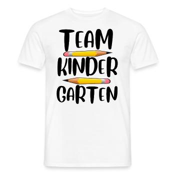 Team Kindergarten - Männer T-Shirt - Weiß - Vorne - AI Model Male 178 dark (178cm)