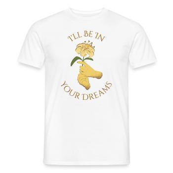 Adrian Ivashkov et Sydney Sage citent Richelle Mea - T-shirt homme - blanc - Devant - AI Model Male 178 dark (178cm)