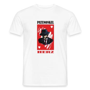 Gentlemen Godfather Godfather Sponsorship Uncle Godchild - Men's T-Shirt - white - Front - AI Model Male 178 dark (178cm)