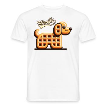 Woofle - T-shirt homme - blanc - Devant - AI Model Male 178 dark (178cm)