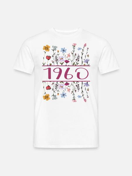 1960 Legendär Seit 1960 Geburtstag 1960 Frauen - Männer T-Shirt - Weiß