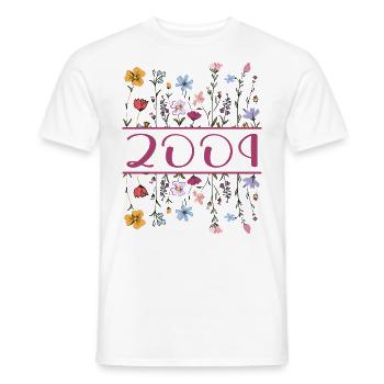 2004 Legendär Seit 2004 Geburtstag 2004 Frauen - Männer T-Shirt - Weiß - Vorne - AI Model Male 178 dark (178cm)