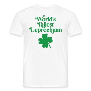 Le plus grand lutin du monde - T-shirt homme - blanc - Devant - AI Model Male 178 dark (178cm)