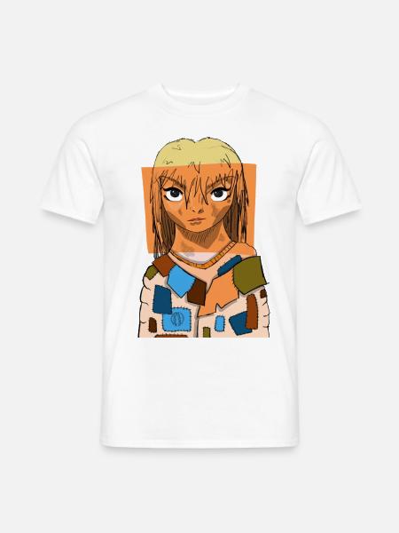 Anime Eyes Collage #4 - Men's T-Shirt - white