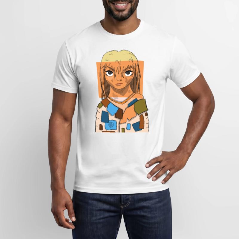 Collage d’yeux d’anime #4 T-shirt homme
