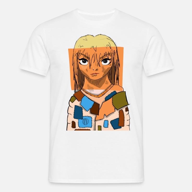 Anime Eyes Collage #4 - Men's T-Shirt - white