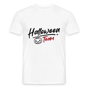 Halloween Team Party - Männer T-Shirt - Weiß - Vorne - AI Model Male 178 dark (178cm)