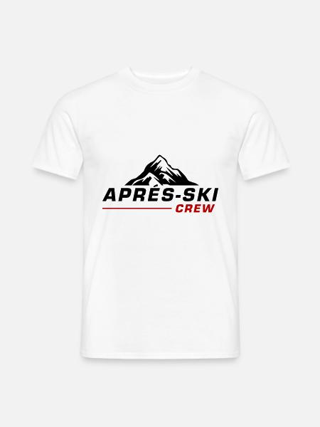 Apres Ski Crew - Männer T-Shirt - Weiß