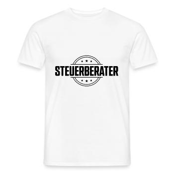Steuerberater Beruf - Männer T-Shirt - Weiß - Vorne - AI Model Male 178 dark (178cm)