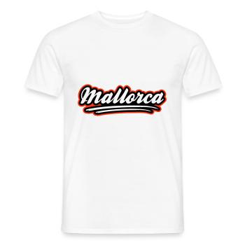 Mallorca Stylisch - Männer T-Shirt - Weiß - Vorne - AI Model Male 178 dark (178cm)