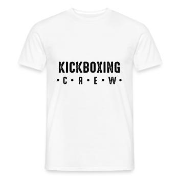 Équipe de kickboxing - T-shirt homme - blanc - Devant - AI Model Male 178 dark (178cm)