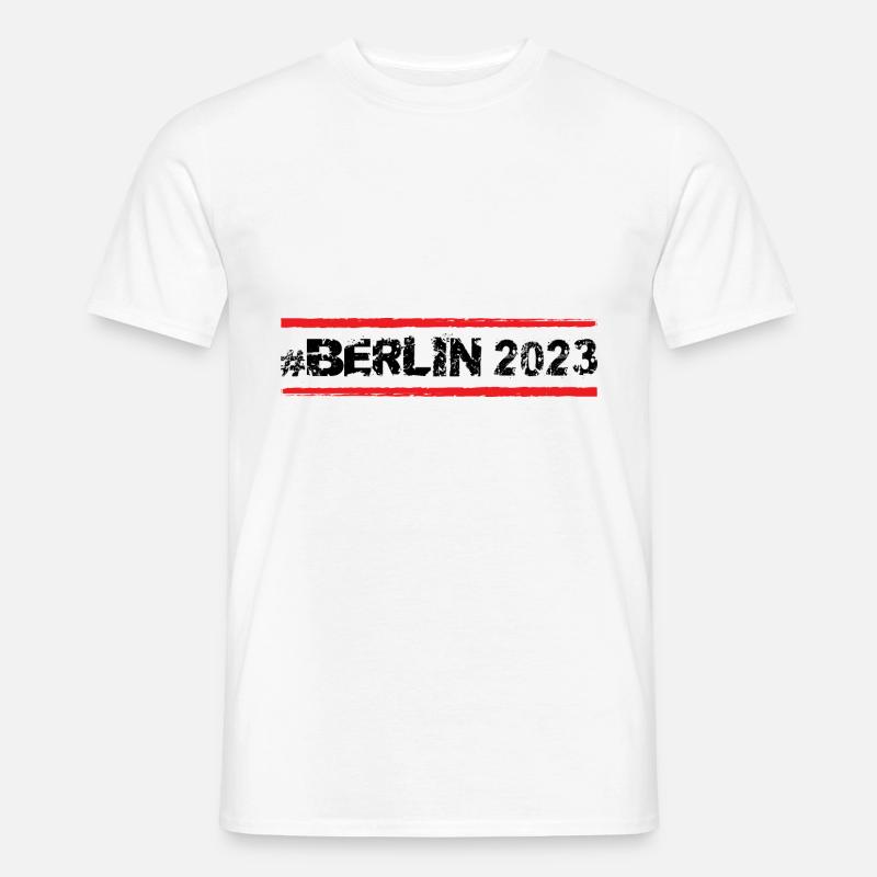 Berlin 2023 - Männer T-Shirt - Weiß