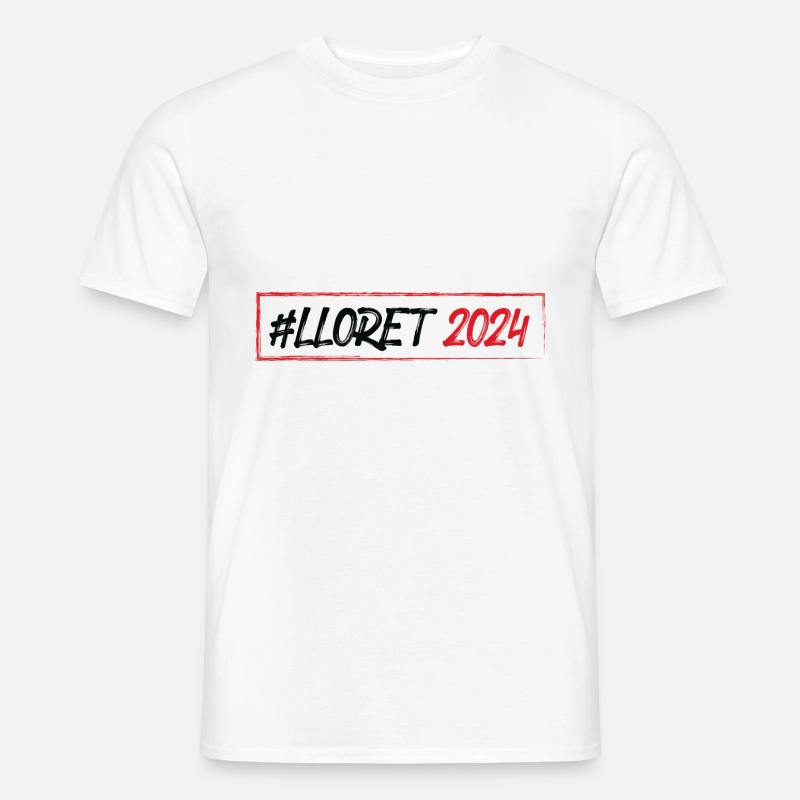 Lloret De Mar 2024 - Männer T-Shirt - Weiß