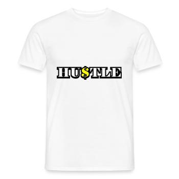 Quota de bousculade - T-shirt homme - blanc - Devant - AI Model Male 178 dark (178cm)