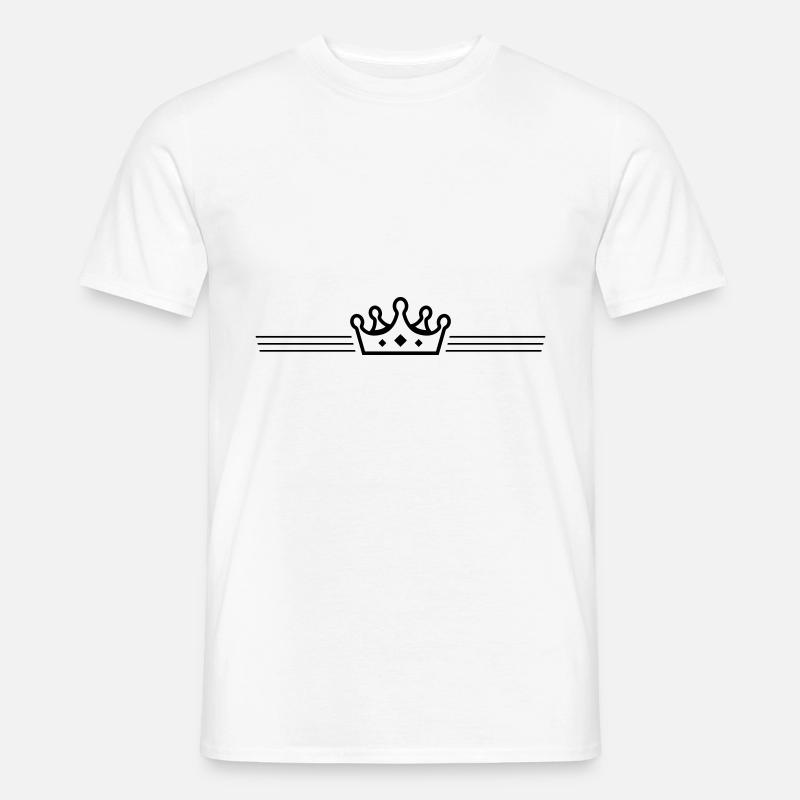 Crown Line - Men's T-Shirt - white
