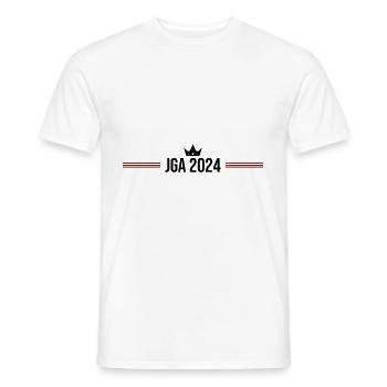 Bachelor Party 2024 Bachelor Party - Men's T-Shirt - white - Front - AI Model Male 178 dark (178cm)