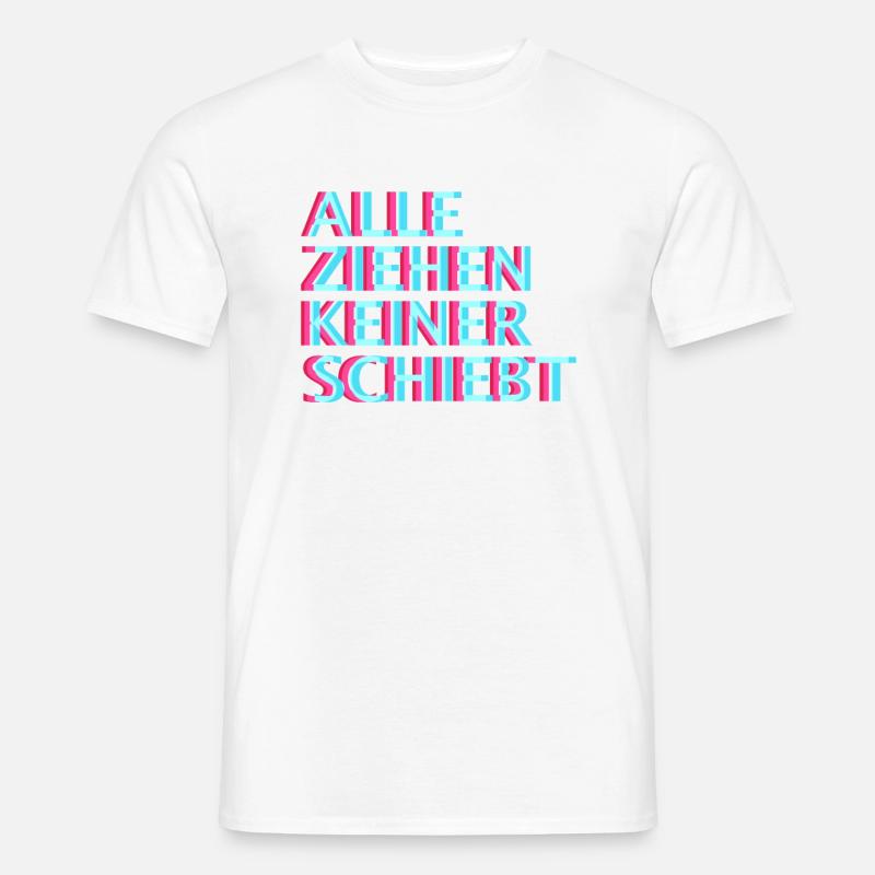 Techno Raver EDM Uptempo Speedcore Tekk Hardtekk - Männer T-Shirt - Weiß