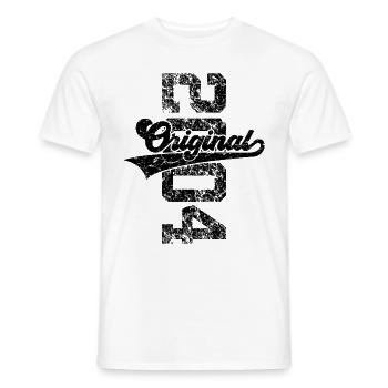 22ND BIRTHDAY ORIGINAL 2004 - Men's T-Shirt - white - Front - AI Model Male 178 dark (178cm)