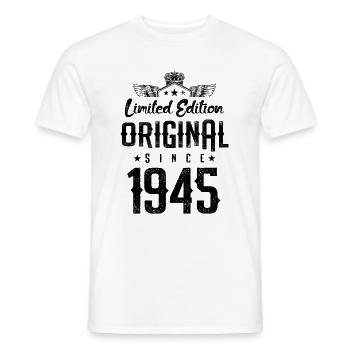 1945 limited edition - Men's T-Shirt - white - Front - AI Model Male 178 dark (178cm)