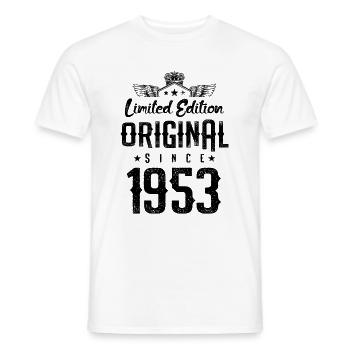 Édition limitée 1953 - T-shirt homme - blanc - Devant - AI Model Male 178 dark (178cm)