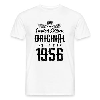 1956 limited edition - Men's T-Shirt - white - Front - AI Model Male 178 dark (178cm)