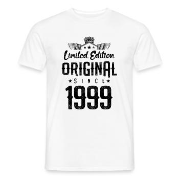 Édition limitée 1999 - T-shirt homme - blanc - Devant - AI Model Male 178 dark (178cm)