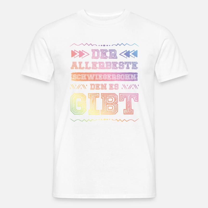 Bester Schwigersohn - Männer T-Shirt - Weiß